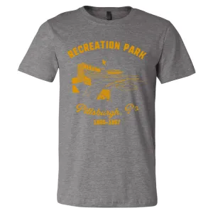 Recreation Park T Shirt | Recreation Park Deep Heather T Shirt