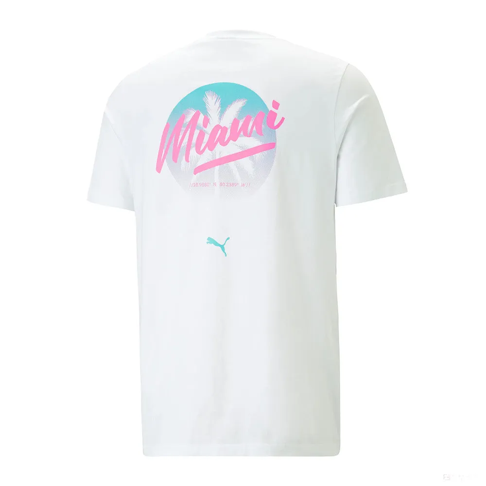 Red Bull Miami T-shirt, White, 2022