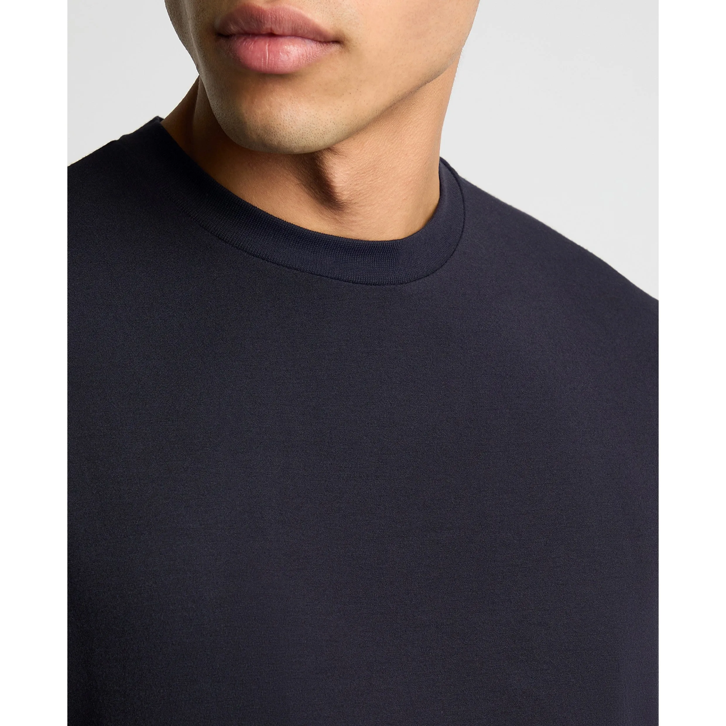 Remus Uomo Silky Stretch Tencel T-shirt 58804 Navy