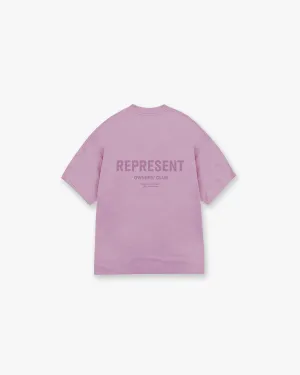 Represent Owners Club T-Shirt - Mid Purple