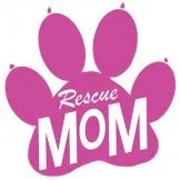 Rescue Mom - (Ladies V-Neck)