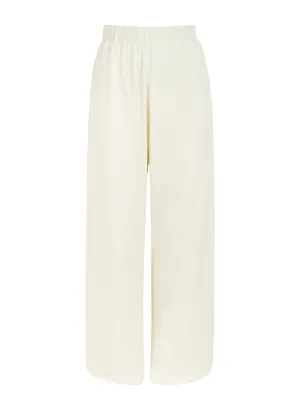 resort pants in ivory