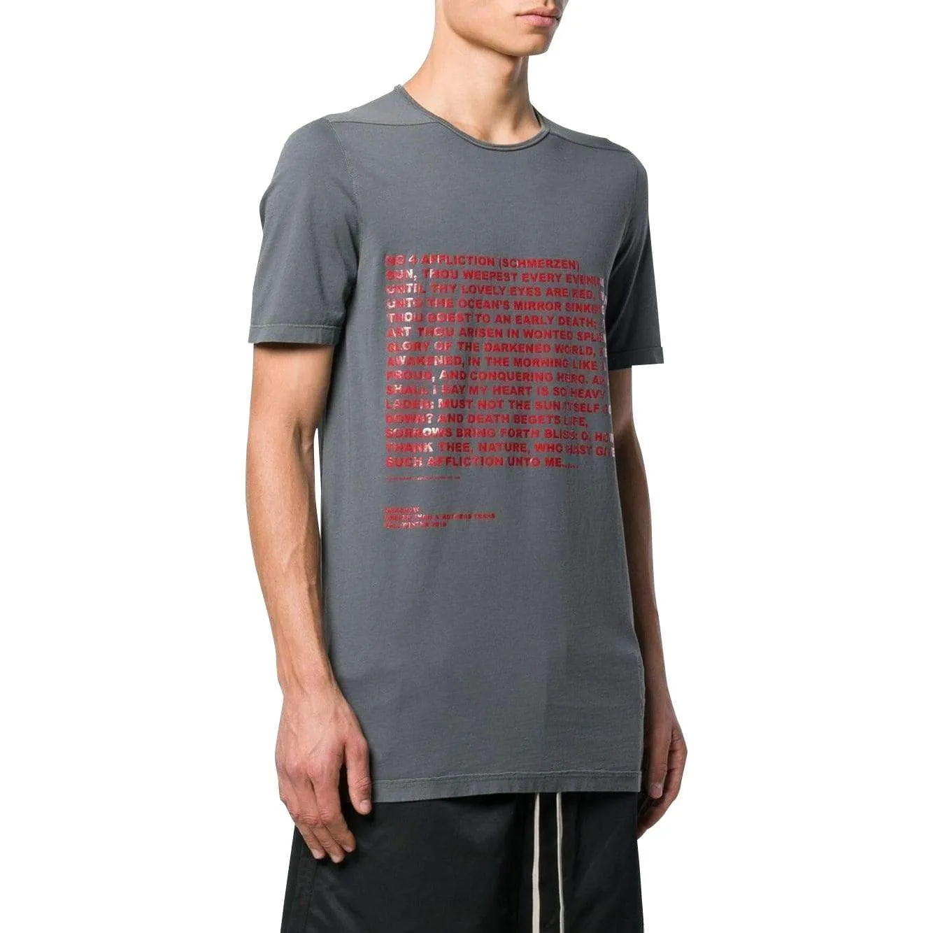 Rick Owens DRKSHDW Printed Tee