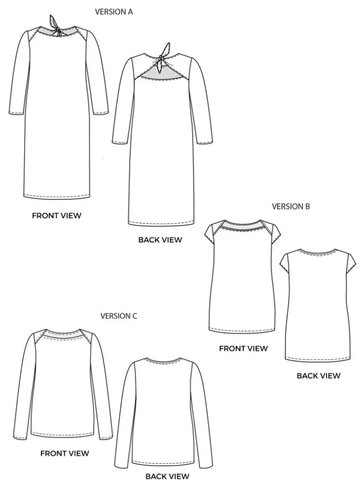 Romy Top and Dress Pattern