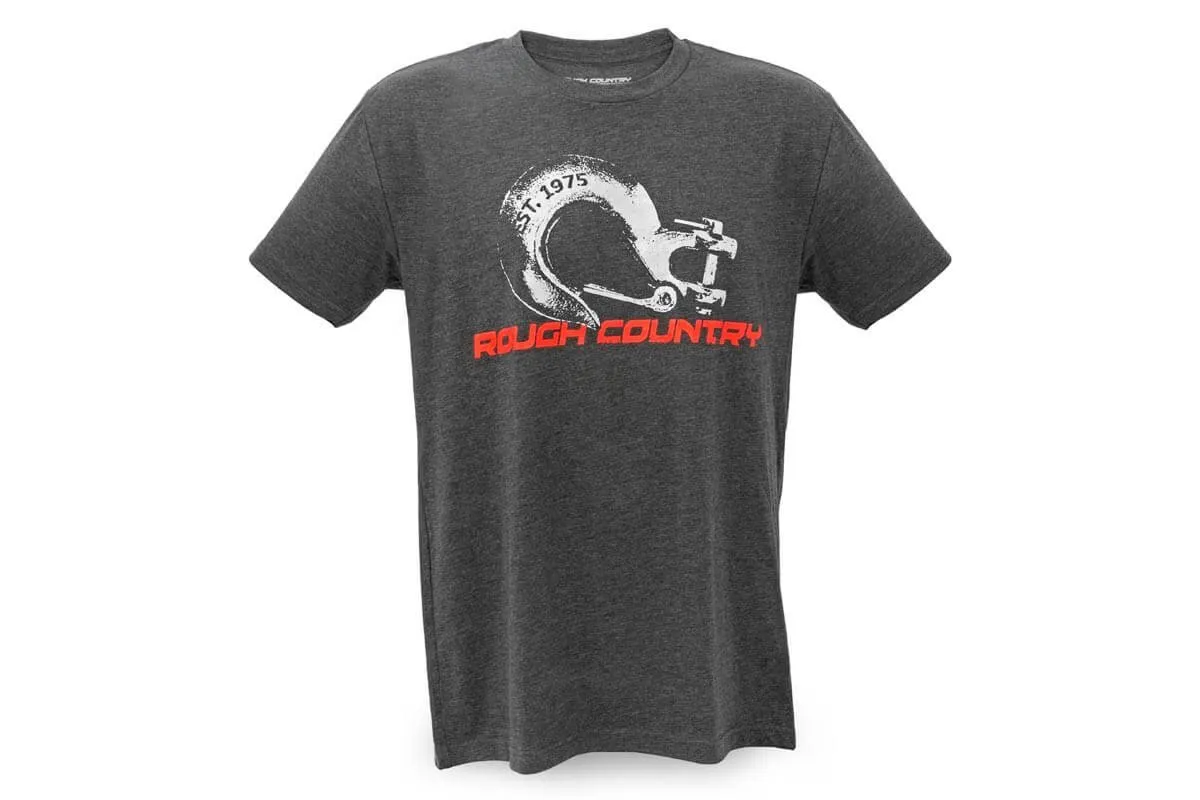 Rough Country T-Shirt - Winch Hook - Black - 2XL