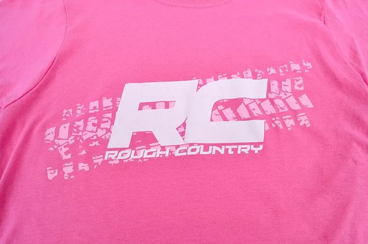 Rough Country T-Shirt - Women Fts Fit - Pink - Size S