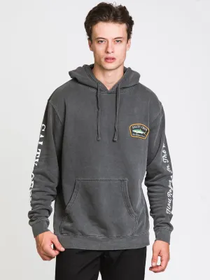 SALTY CREW PATCHY OVERDYED PULLOVER HOODIE  - CLEARANCE