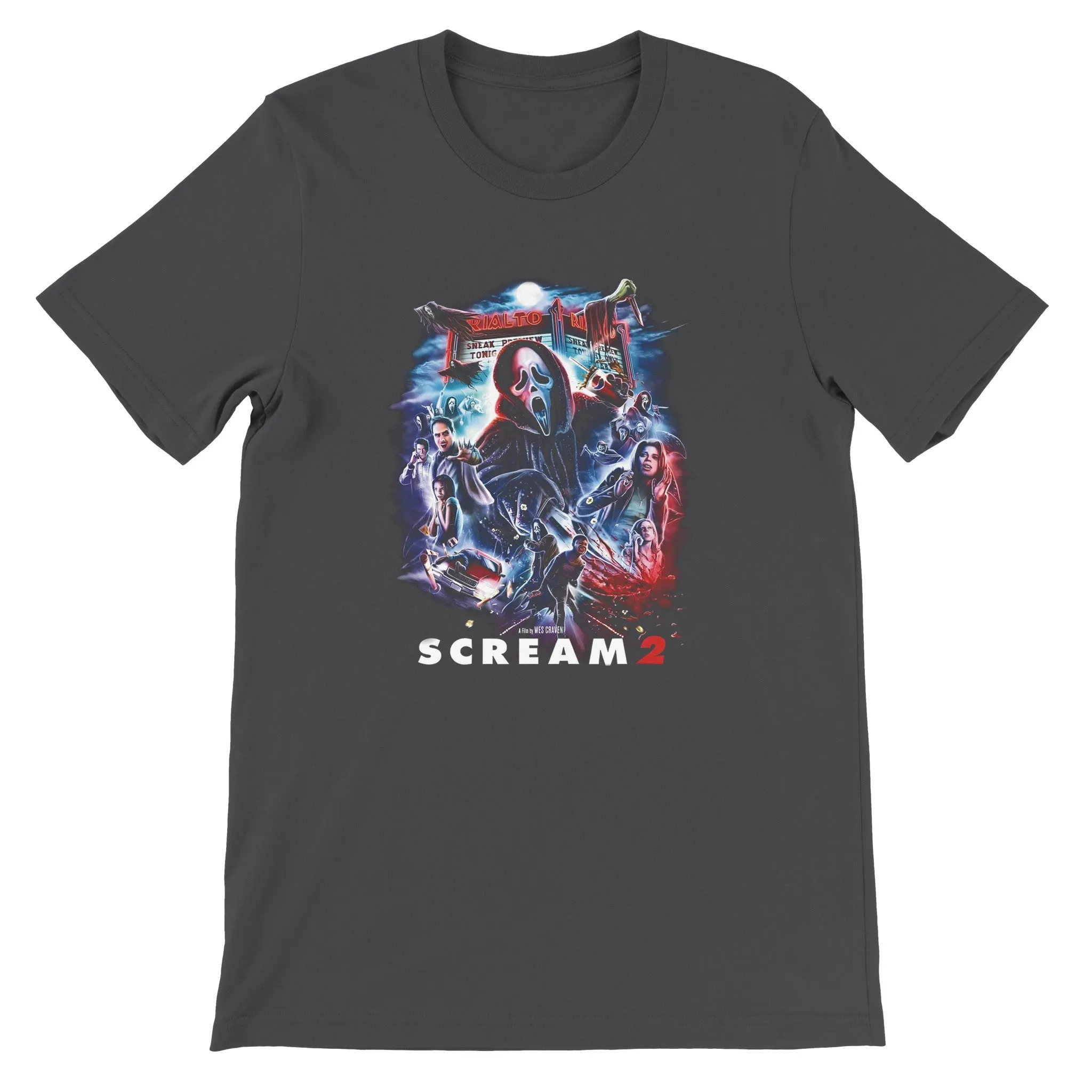 Scream 2 T-shirt - Scream 2 Artwork - Premium Unisex T-shirt