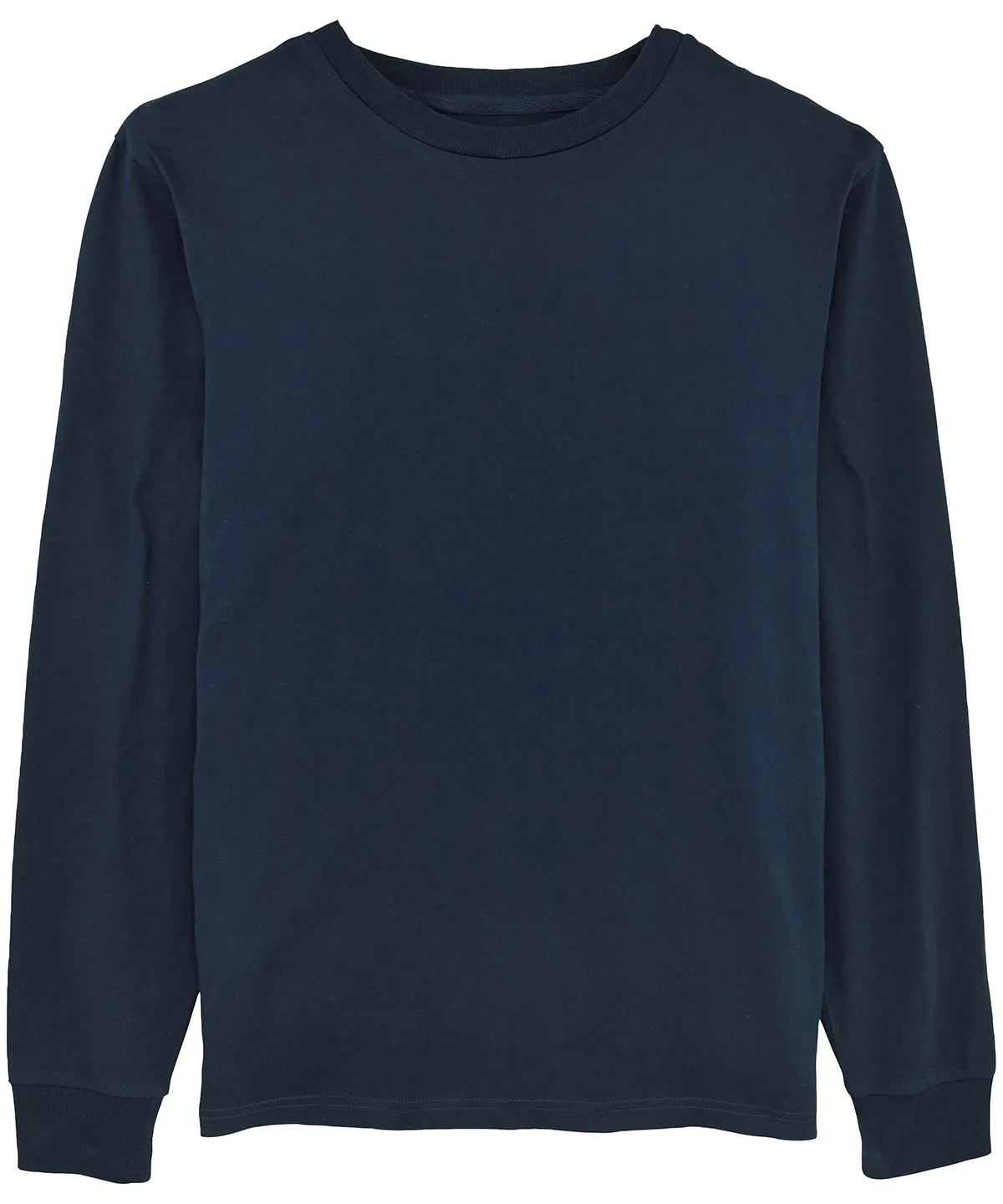 Shifts dry Unisex dry hand feeling long sleeve t-shirt (STTM558) | French Navy