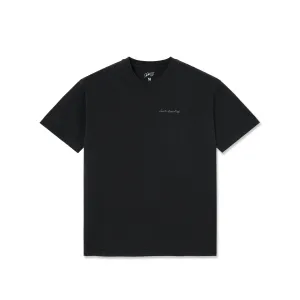 Signature SS Tee (Washed Black)