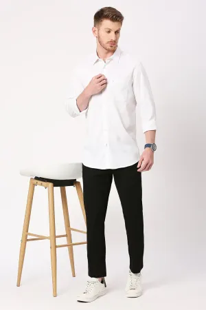 Slim Fit Tencel Polyester Stretch Dobby Shirt