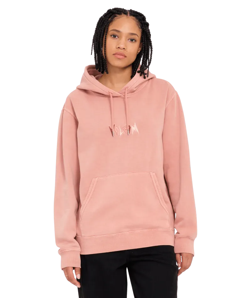 Spikstone Pullover Hoodie in Mauve Rose