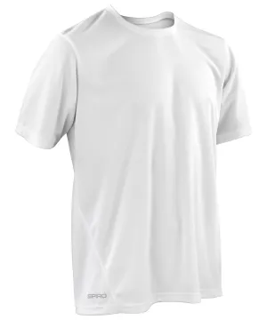 Spiro quick-dry short sleeve t-shirt | White