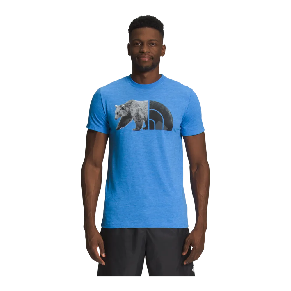 SS Tri Blend Bear Tee Men's