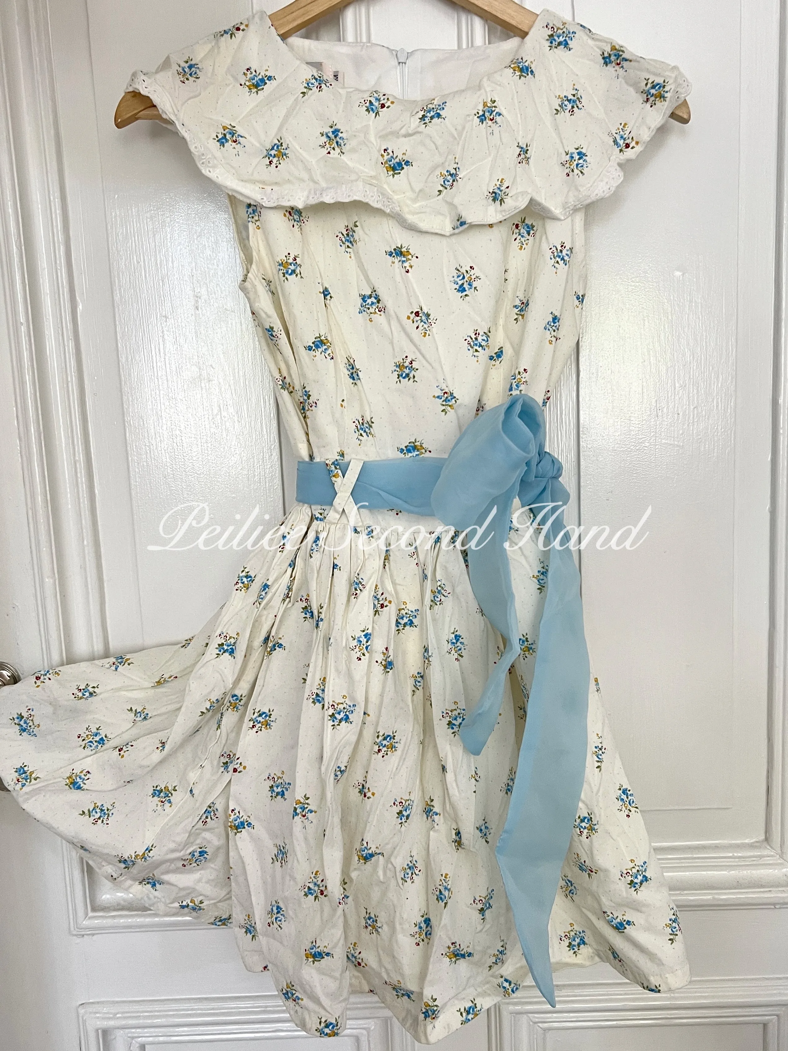 [Sweden Second Hand] French Doll House Floral Mini Dress