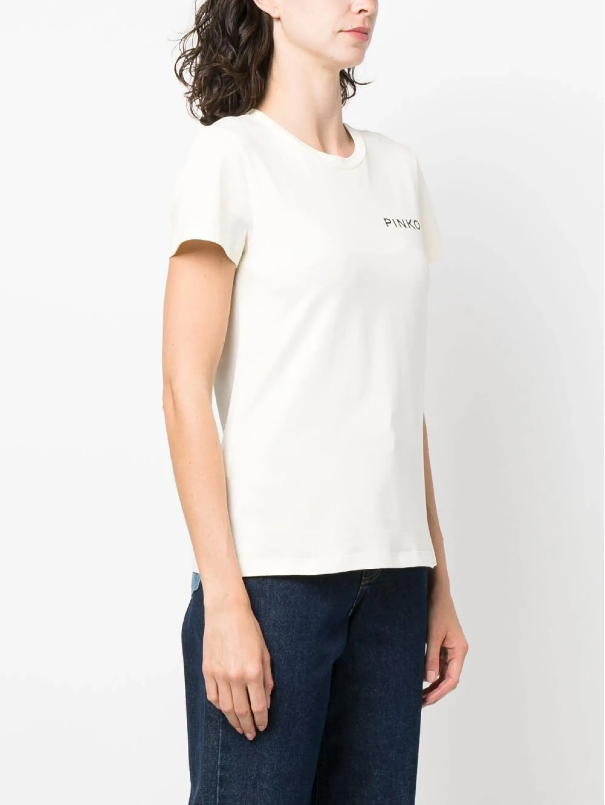 T-shirt con Stampa Pinko Lady Panna