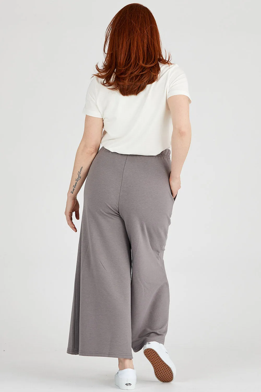 Tencel Cropped Capri Gaucho Pants