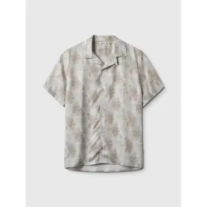 TENCEL SS CAMP COLLAR SHIRT