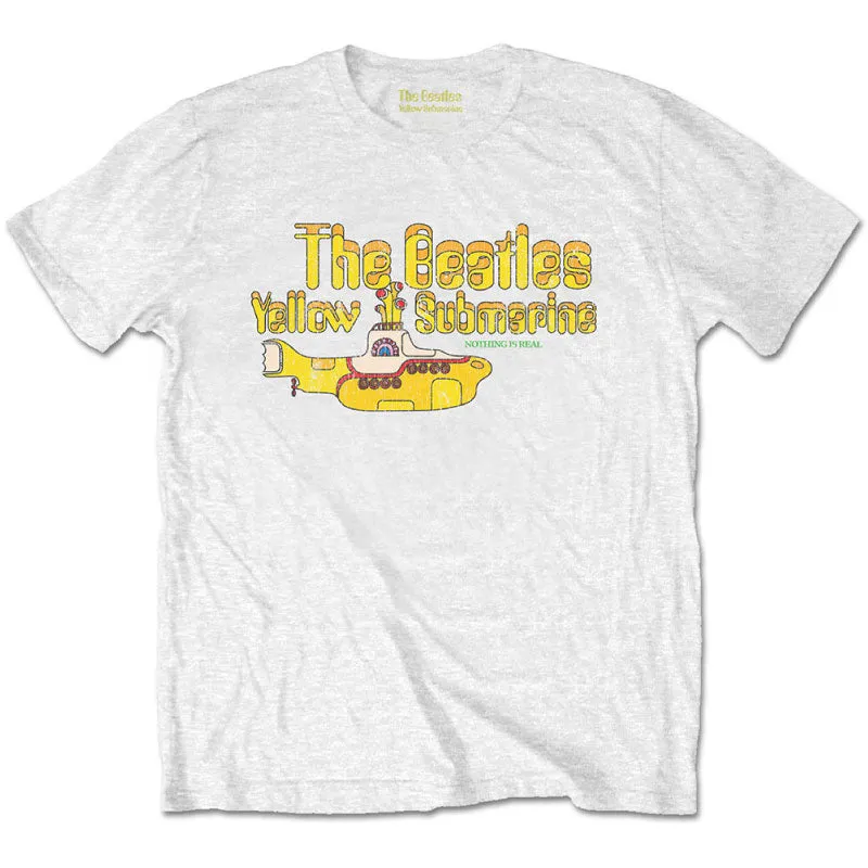 The Beatles Kids T-Shirt - Yellow Submarine Album - White T-Shirt