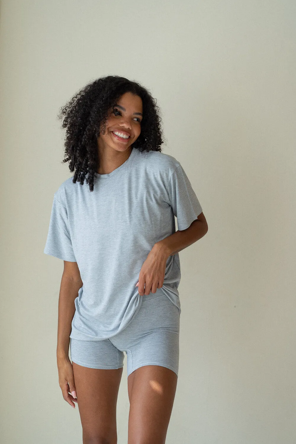 The Cool-Comf Lounge T-Shirt - Heather Gray