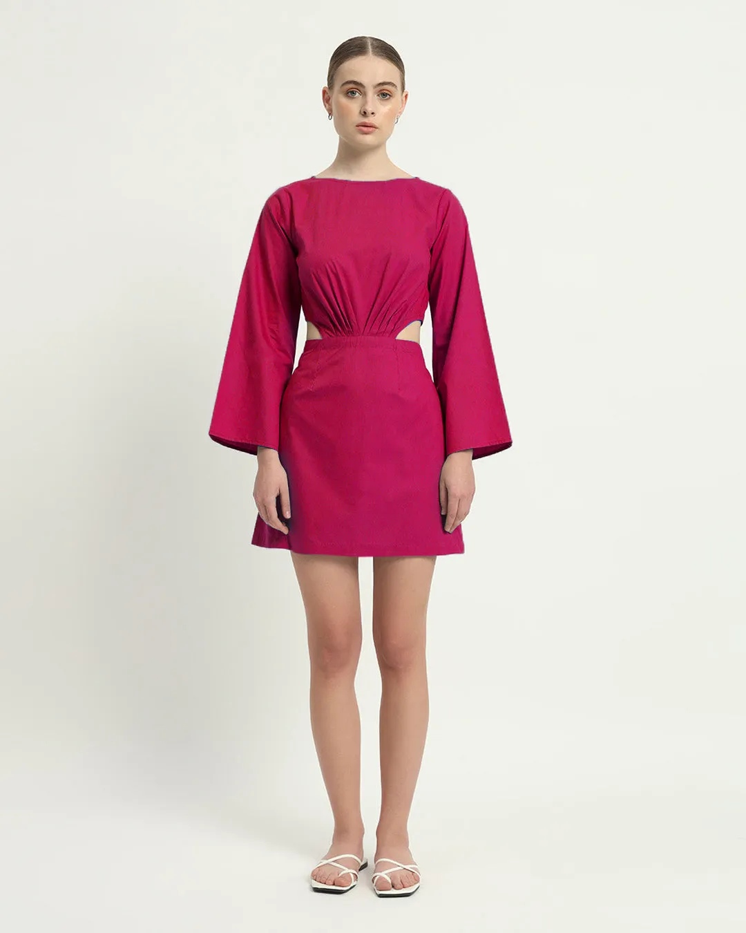 The Eloy Berry Cotton Dress