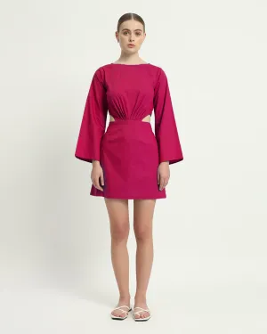 The Eloy Berry Cotton Dress