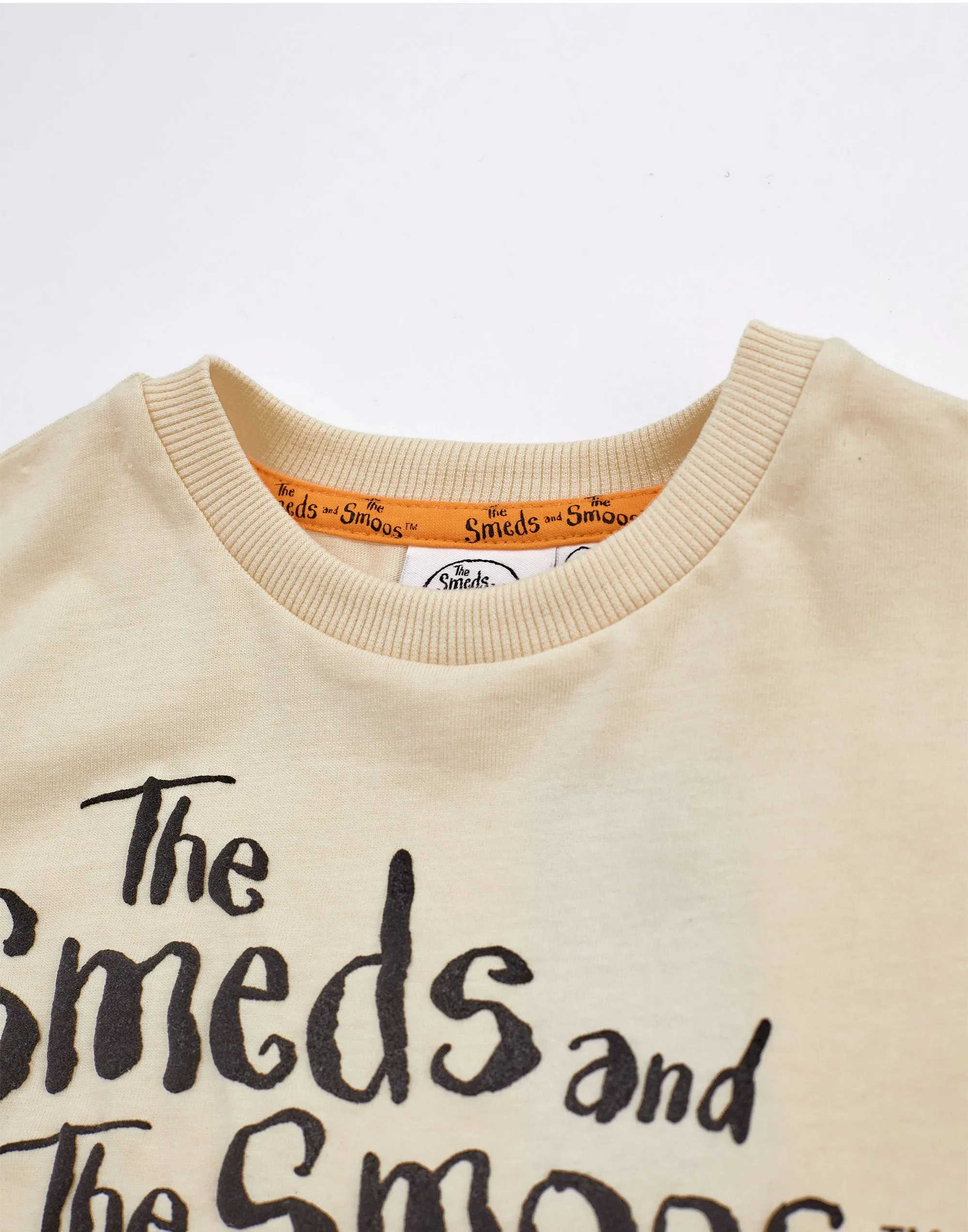 The Smeds and the Smoos Multi Character Unisex Kids Beige Short Sleeved T-Shirt