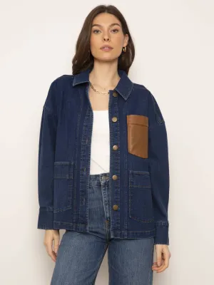 Theo Denim Shacket