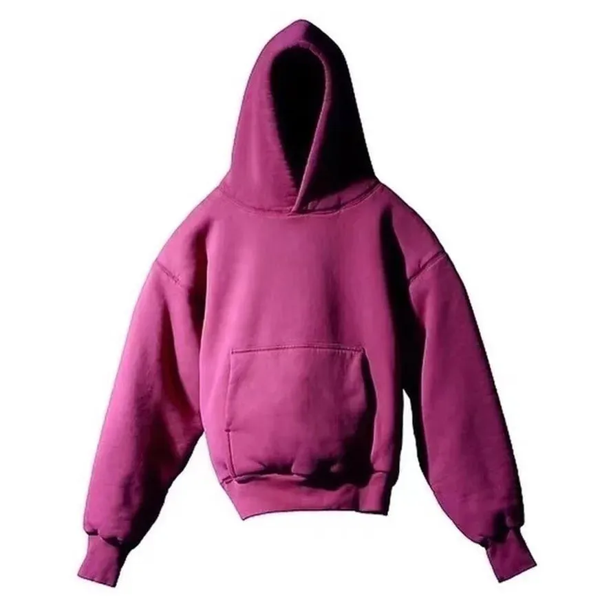 Thick fabric hq unisex hoodie front pockets and pullover