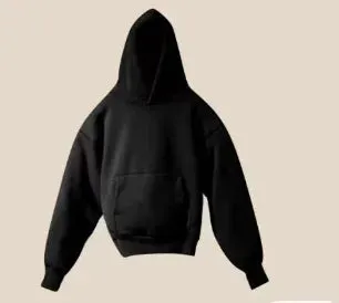 Thick fabric hq unisex hoodie front pockets and pullover