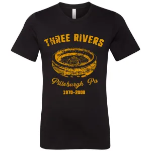 Three Rivers T Shirt | Three Rivers Black T Shirt