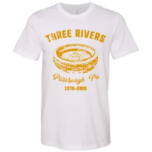 Three Rivers T Shirt | Three Rivers White T Shirt