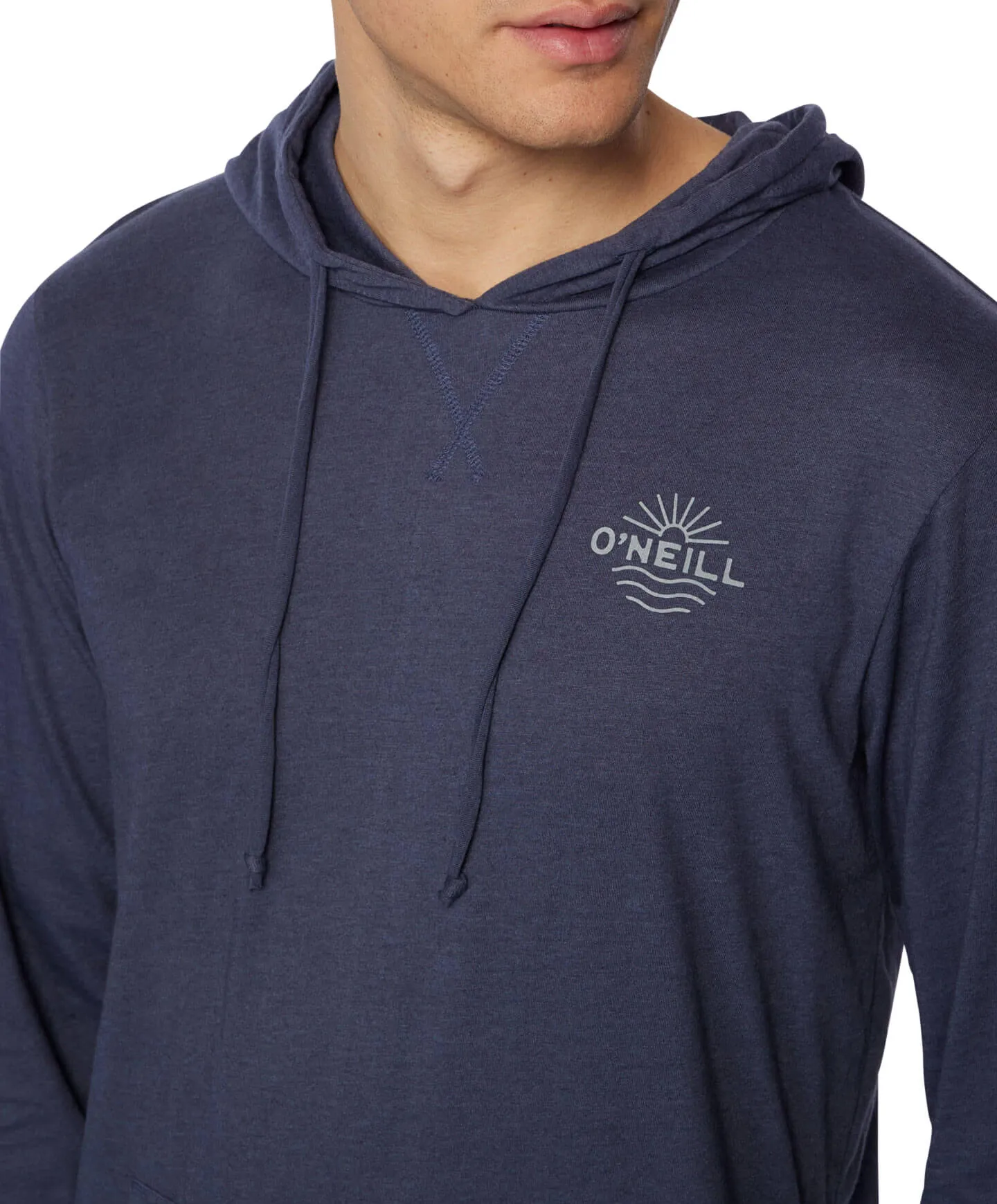 TRVLR Holm Snap Pullover Hoodie - Navy