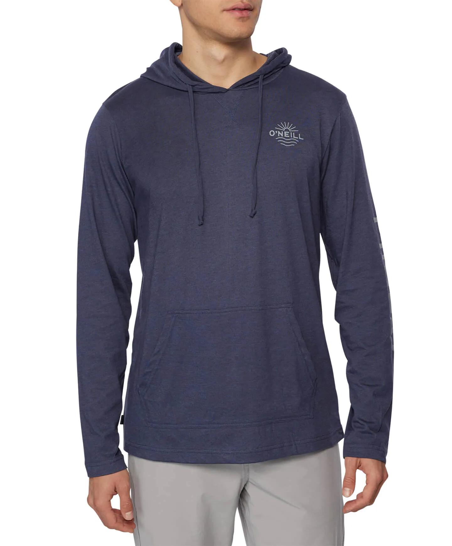 TRVLR Holm Snap Pullover Hoodie - Navy