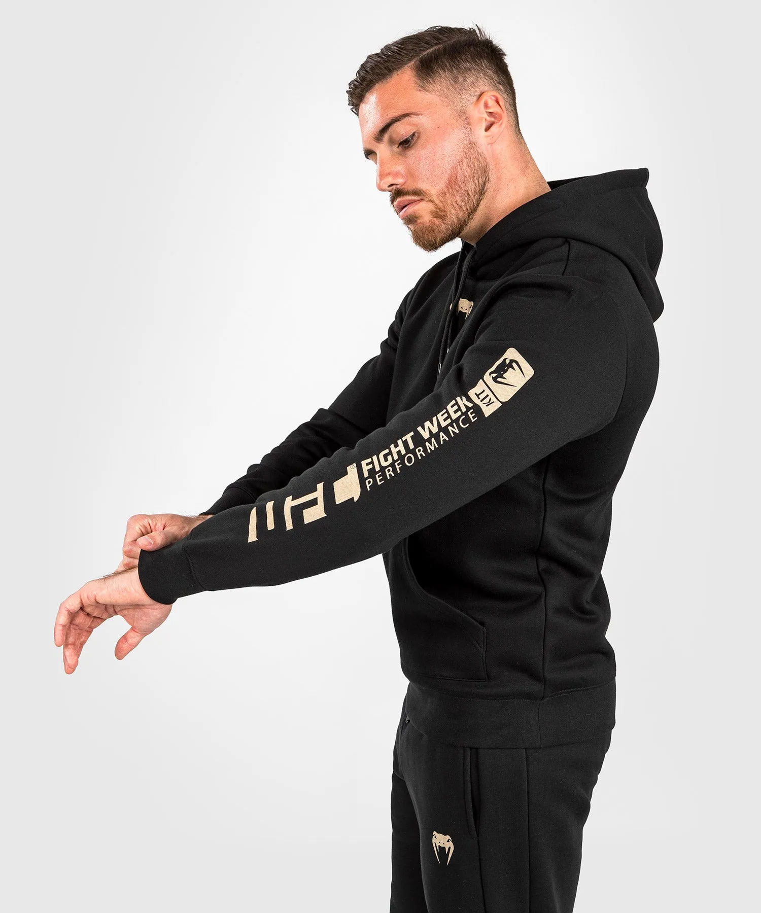 UFC Adrenaline by Venum Fight Week Men’s Pullover Hoodie - Black