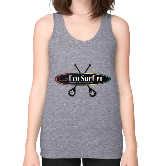 Unisex Fine Jersey Tank (on woman)