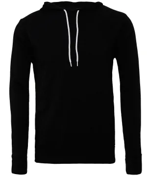 Unisex polycotton fleece pullover hoodie | Black