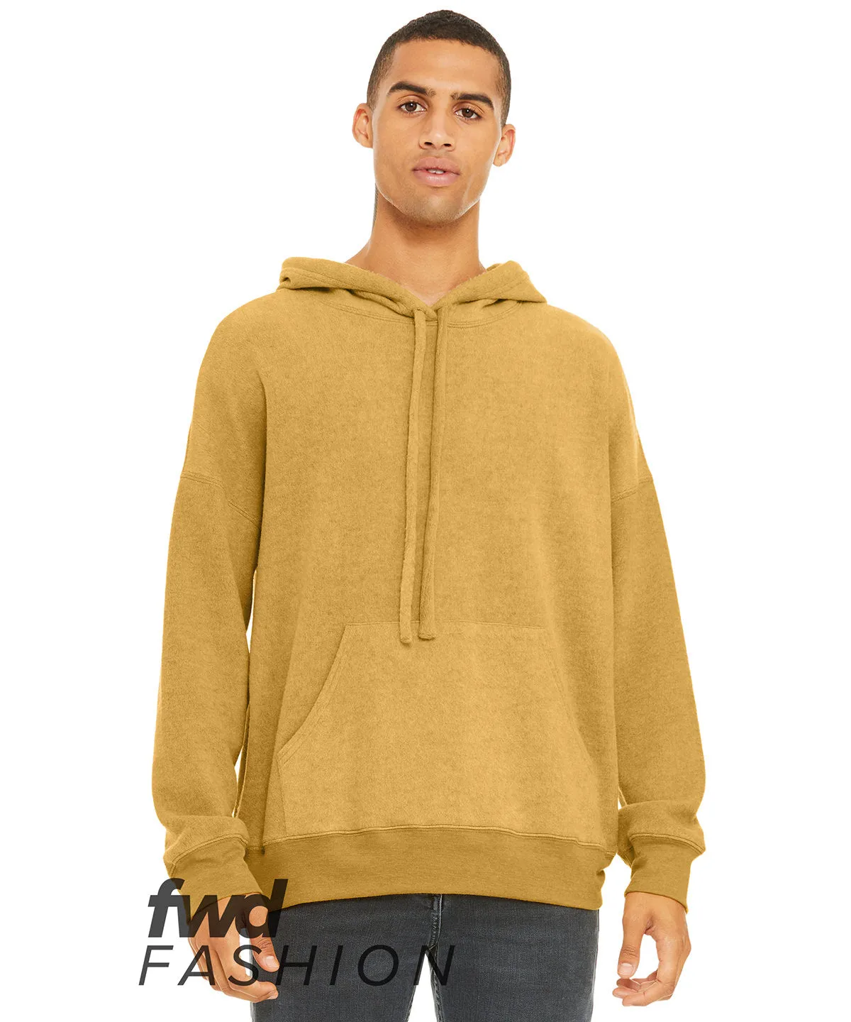 Unisex sueded fleece pullover hoodie | Athletic Heather