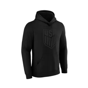 U.S. Soccer Blackout Unisex Youth Cotton Pullover Hoodie