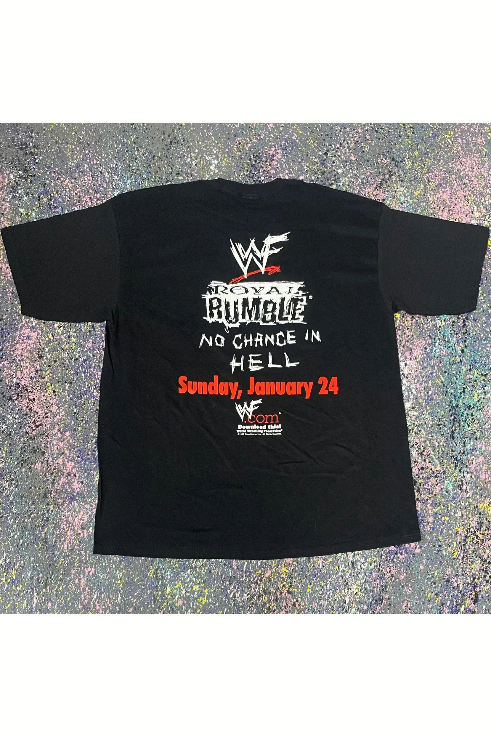 Vintage 1999 Royal Rumble Stone Cold No Chance In Hell Tee- XL