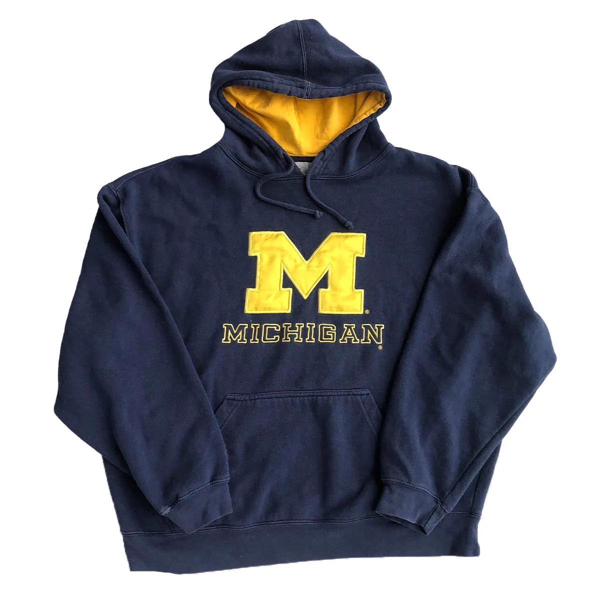 Vintage Michigan Wolverines Pullover Hoodie XL