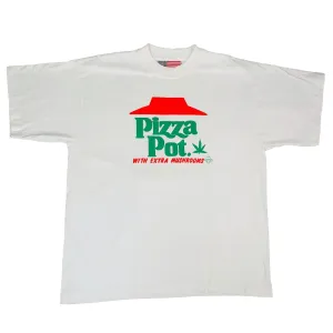 Vintage Pizza Pot "With Extra Mushrooms" T-Shirt