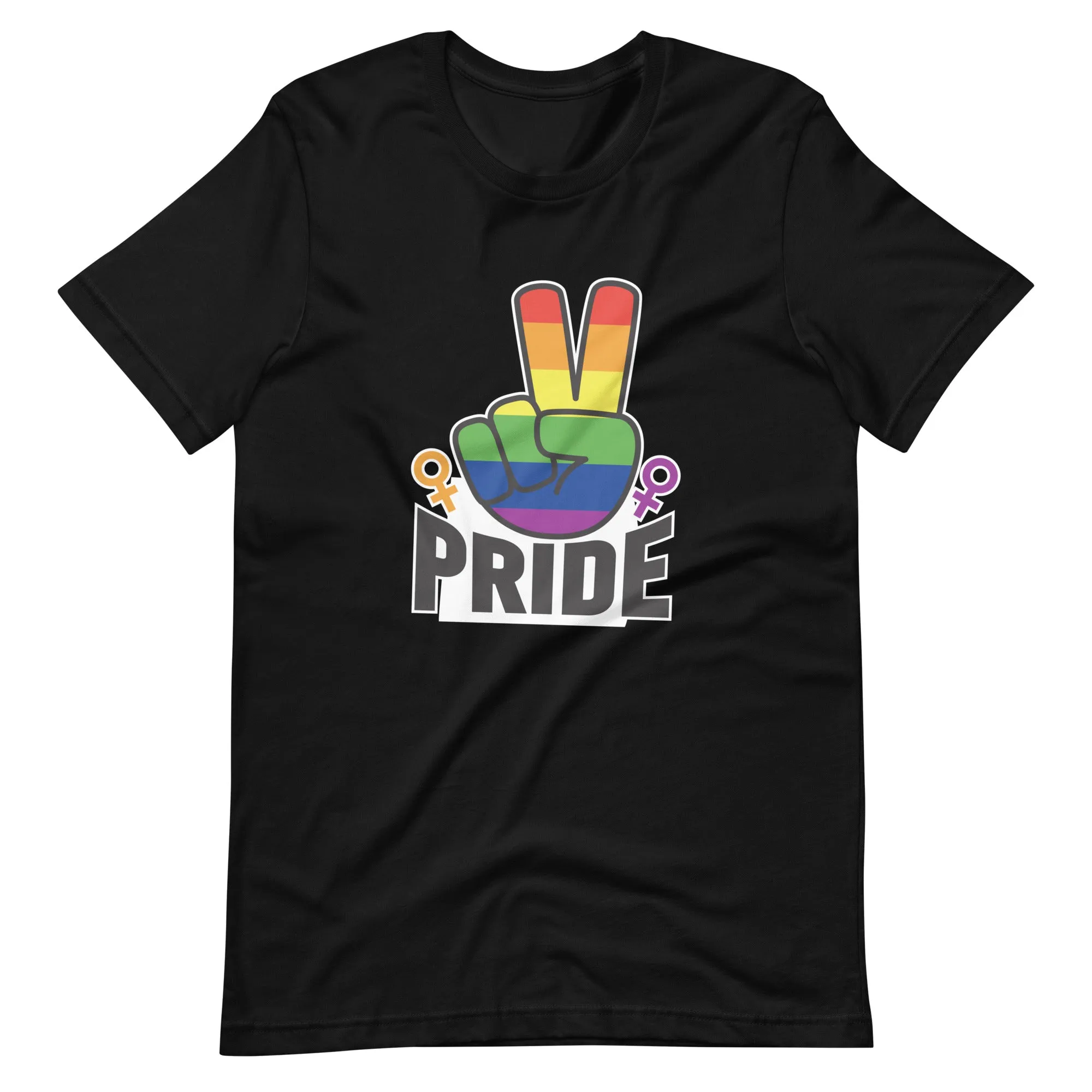 Where There Is Love There Is Peace Pride T-Shirt