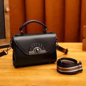 Women Genuine Leather Mini Vintage Shoulder Bag