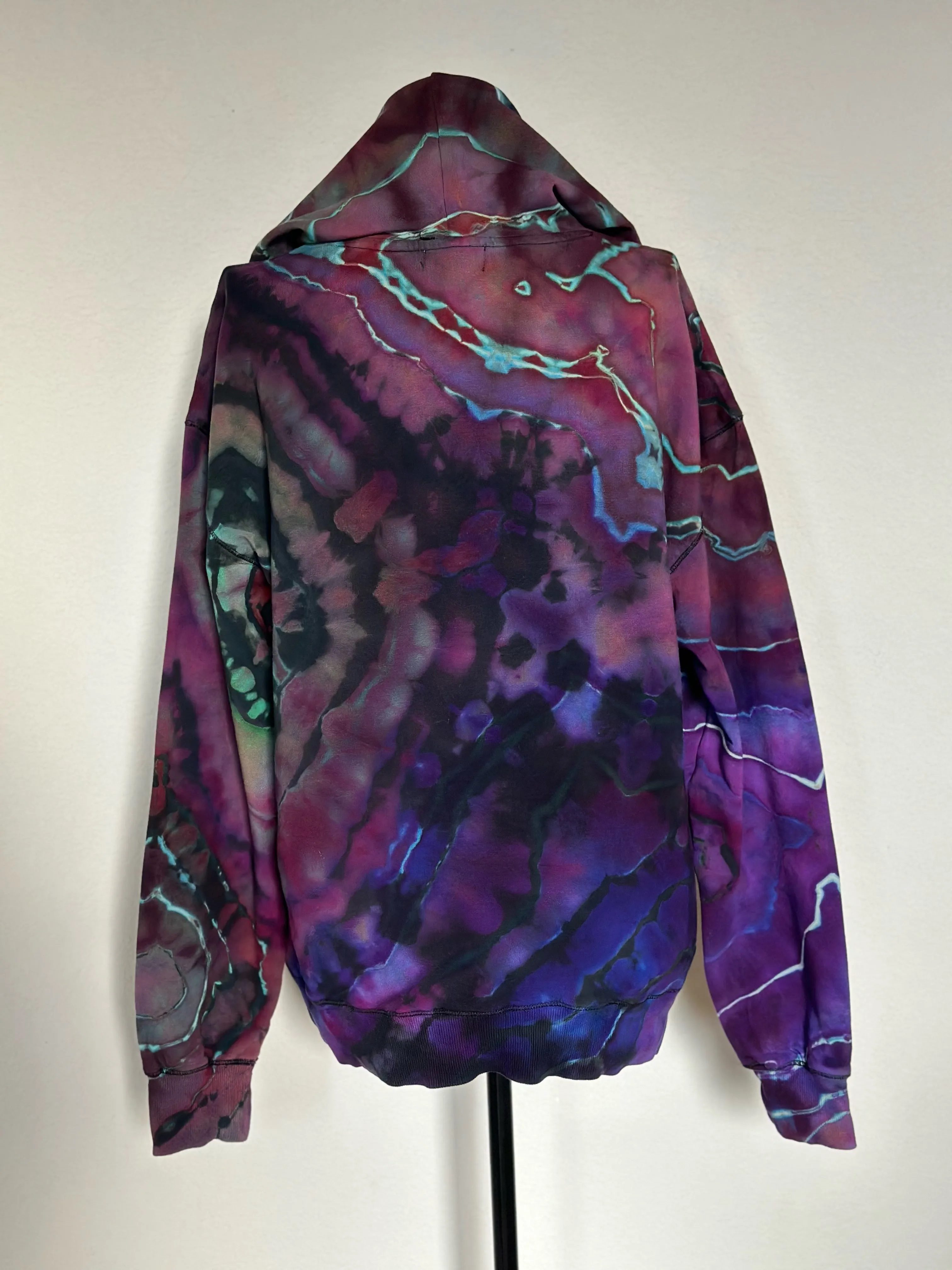 Women’s Small Reverse Geode Hoodie in ‘Galaxy’