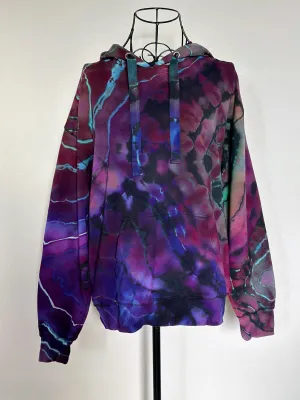 Women’s Small Reverse Geode Hoodie in ‘Galaxy’