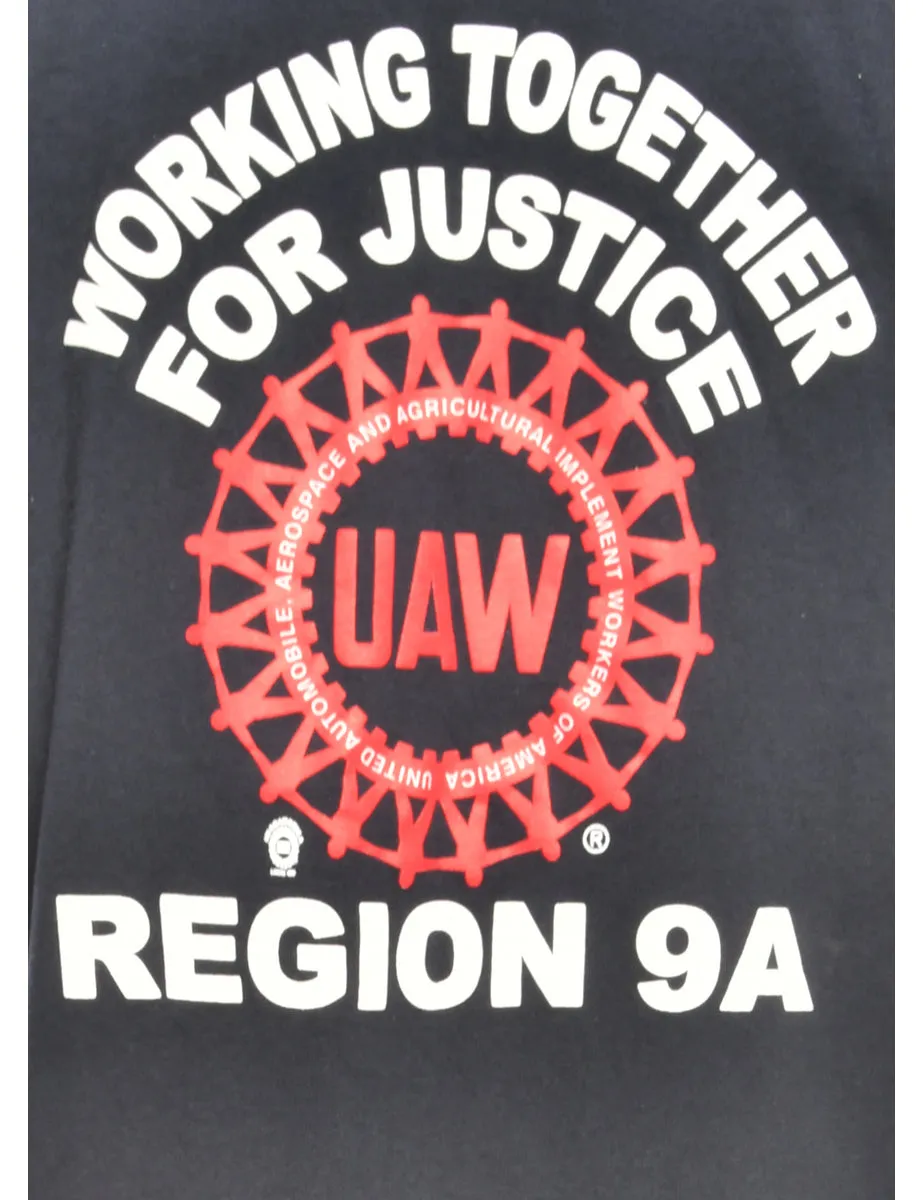 Workers Union Printed T-shirt - L