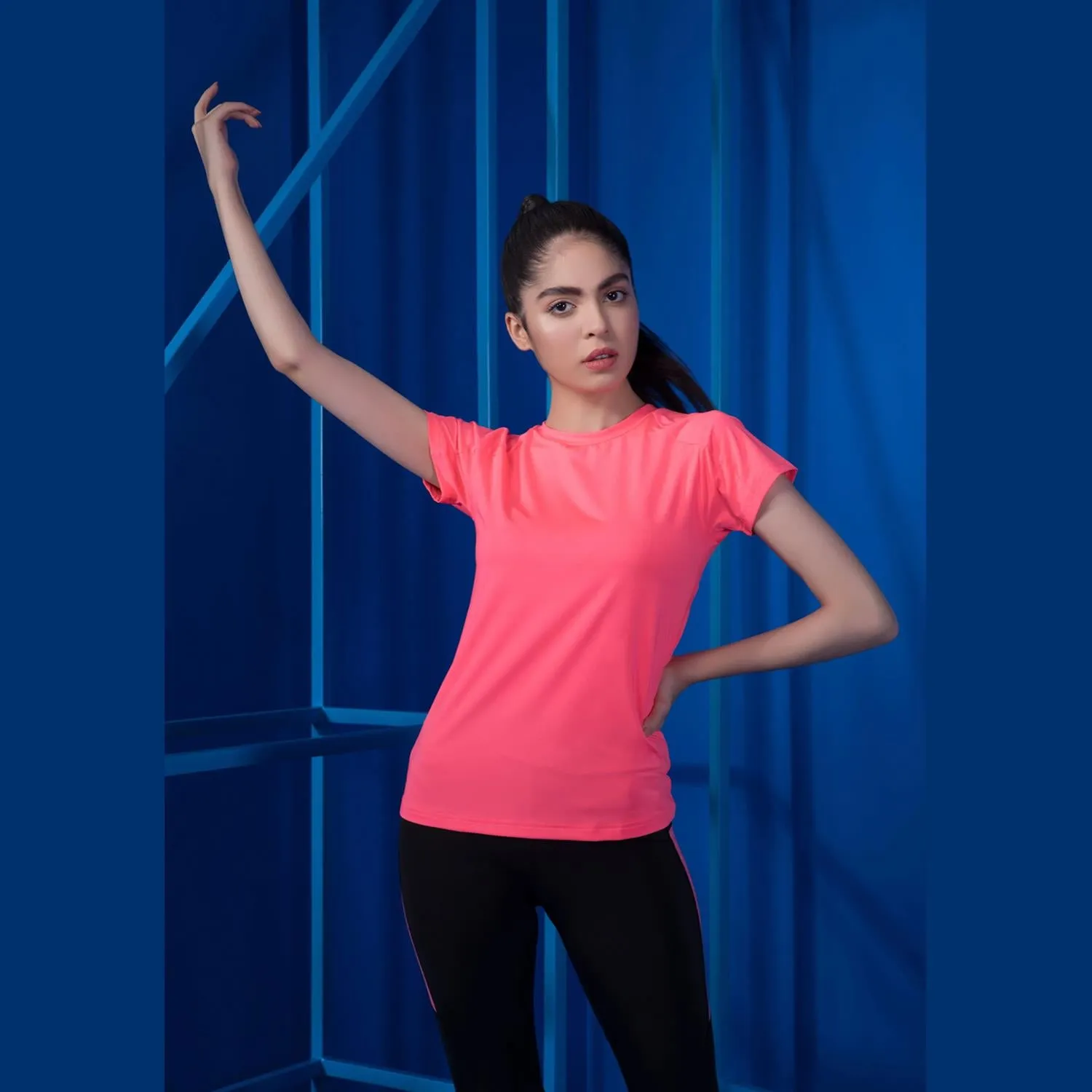 Workout T-Shirt for Women Pink