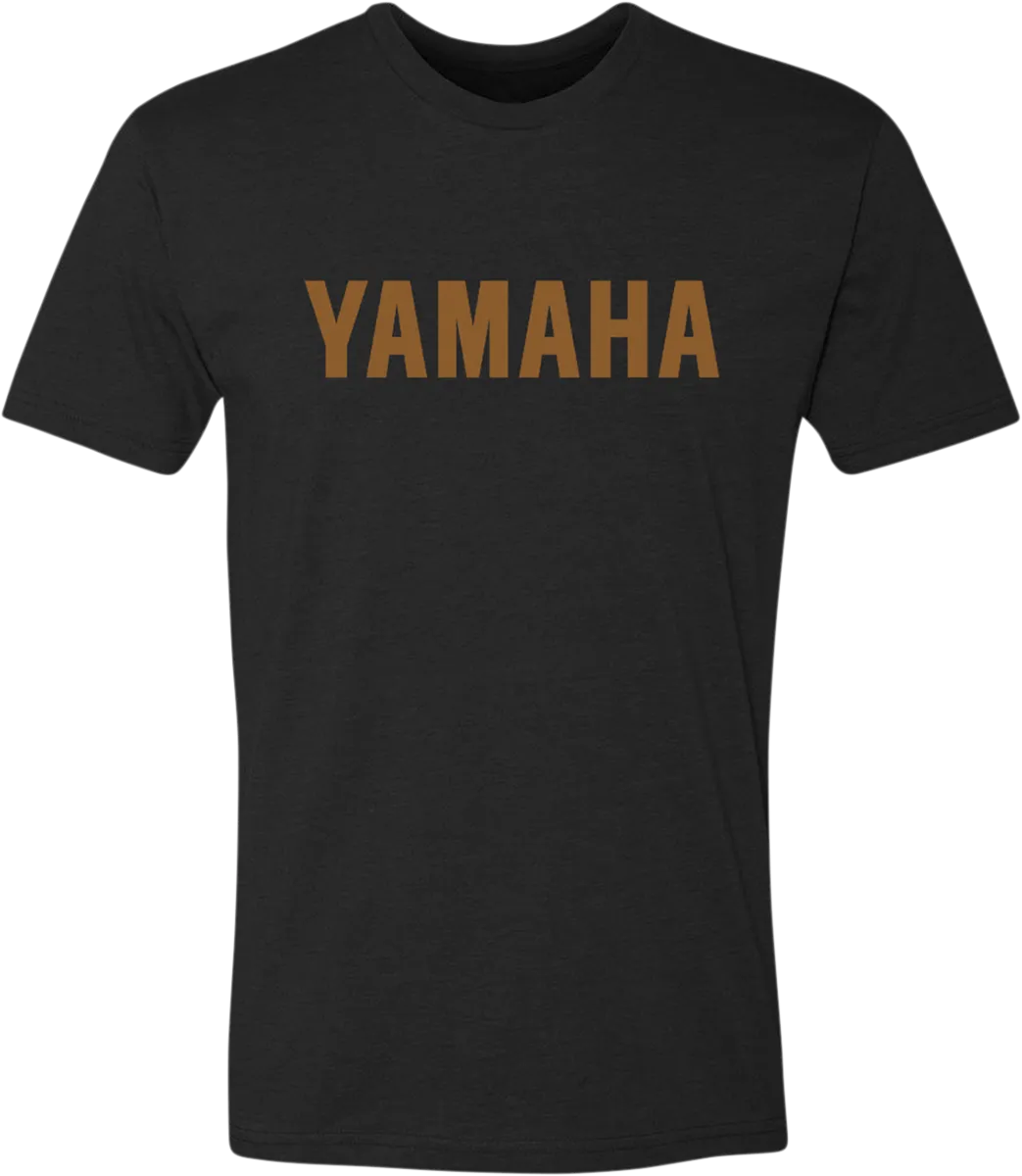 YAMAHA APPAREL Yamaha Classic T-Shirt - Black/Gold - Small NP21S-M3126-S