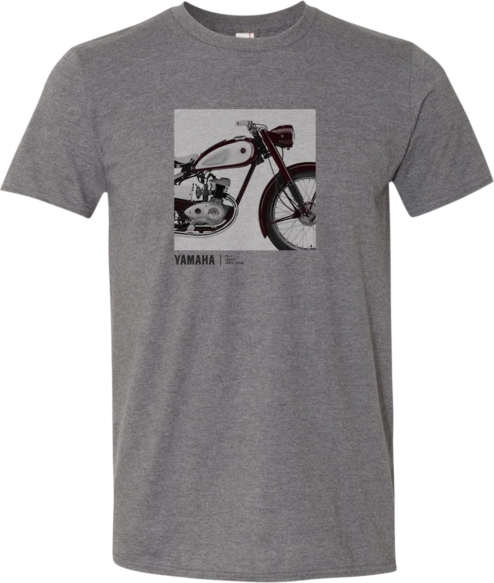 YAMAHA APPAREL Yamaha Classic T-Shirt - Heather Graphite - XL NP21A-M1799-XL